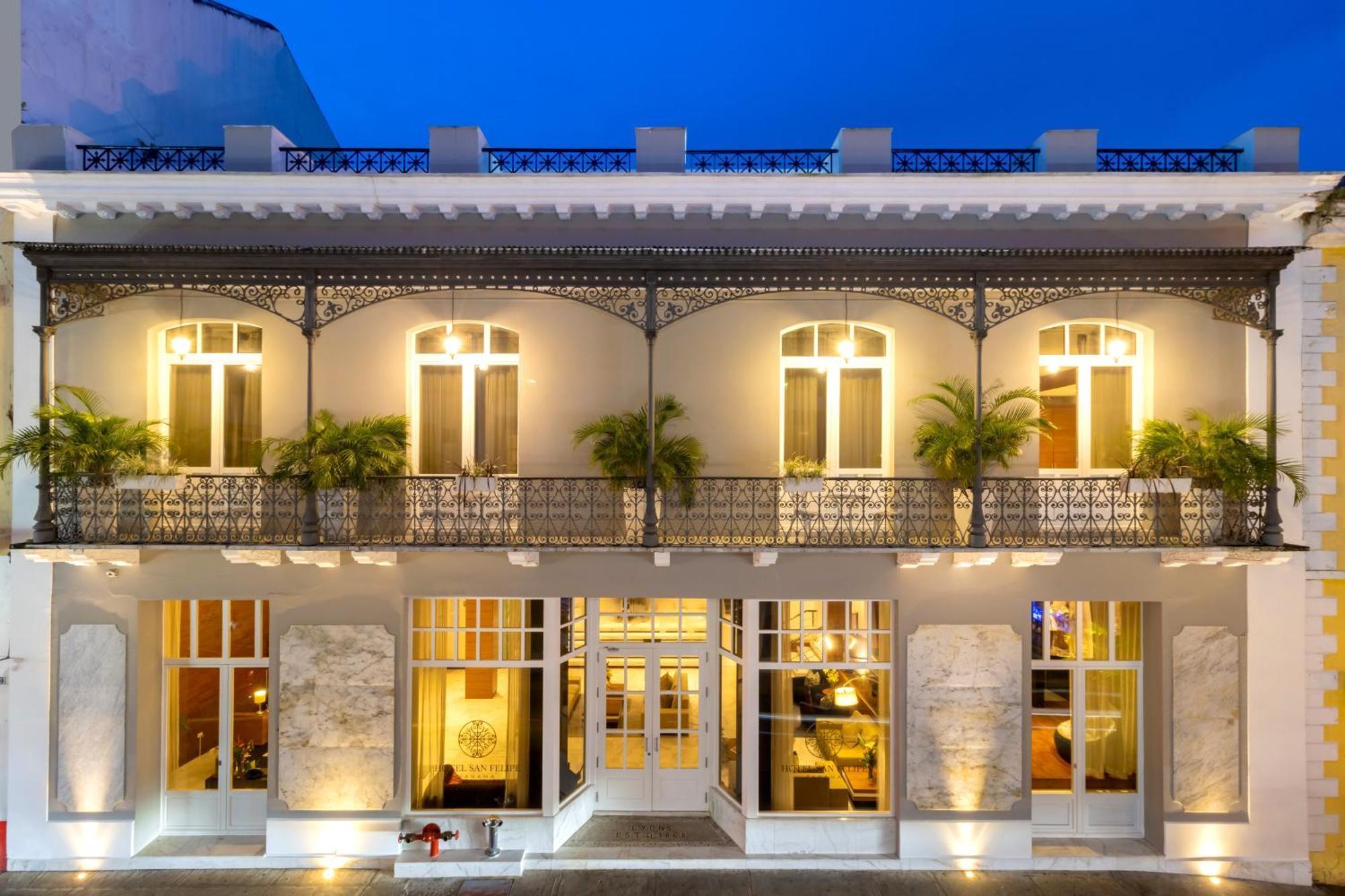 Hotel San Felipe Panama Stadt Exterior foto
